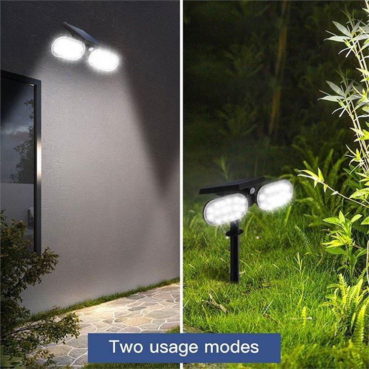 Kinkiety LED na energię słoneczną na zewnątrz