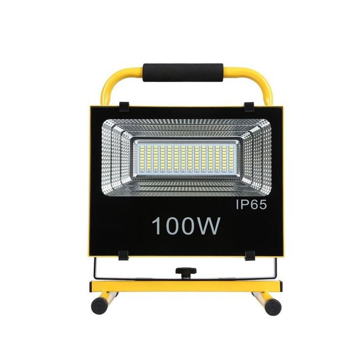Przenośna lampa robocza LED z możliwością ładowania na zewnątrz
