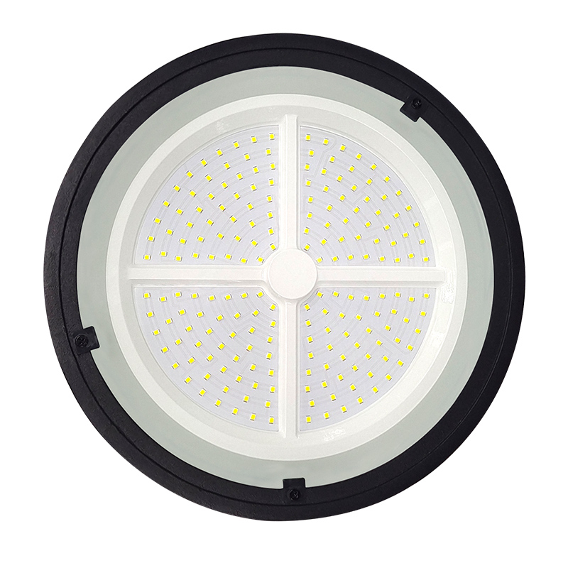 Nowa konstrukcja Zewnętrzna wodoodporna lampa przemysłowa IP65 100 W / 150 W / 200 W LED HighBay do magazynu