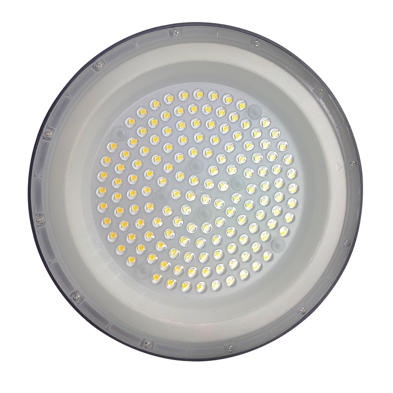 Nowa konstrukcja Zewnętrzna wodoodporna lampa przemysłowa IP65 100 W / 150 W / 200 W LED HighBay do magazynu