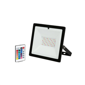 Światło powodziowe LED RGB z pilotem